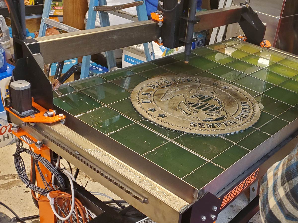 a CNC Plasma Cutting Machine